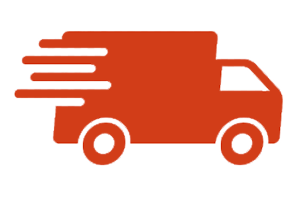 KT Printing logo in orange (delivery truck)